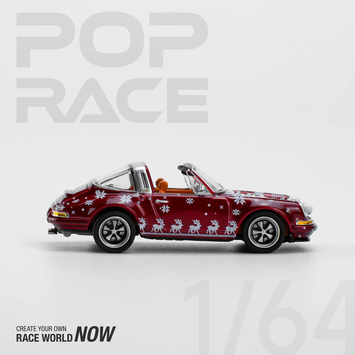 Porsche Singer 2023 Christmas Edition Red Metallic