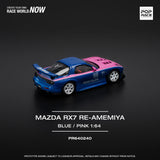 Mazda RX7 RE-Amemiya Blue Pink