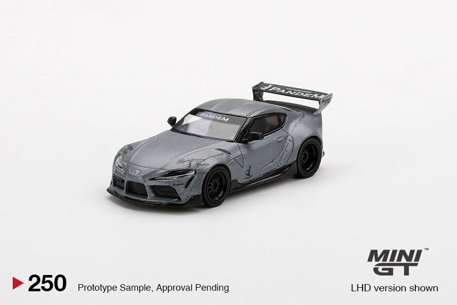 Pandem Toyota GR Supra V1.0 Matte Grey MGT00250 LOOSE
