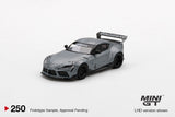 Pandem Toyota GR Supra V1.0 Matte Grey MGT00250 LOOSE