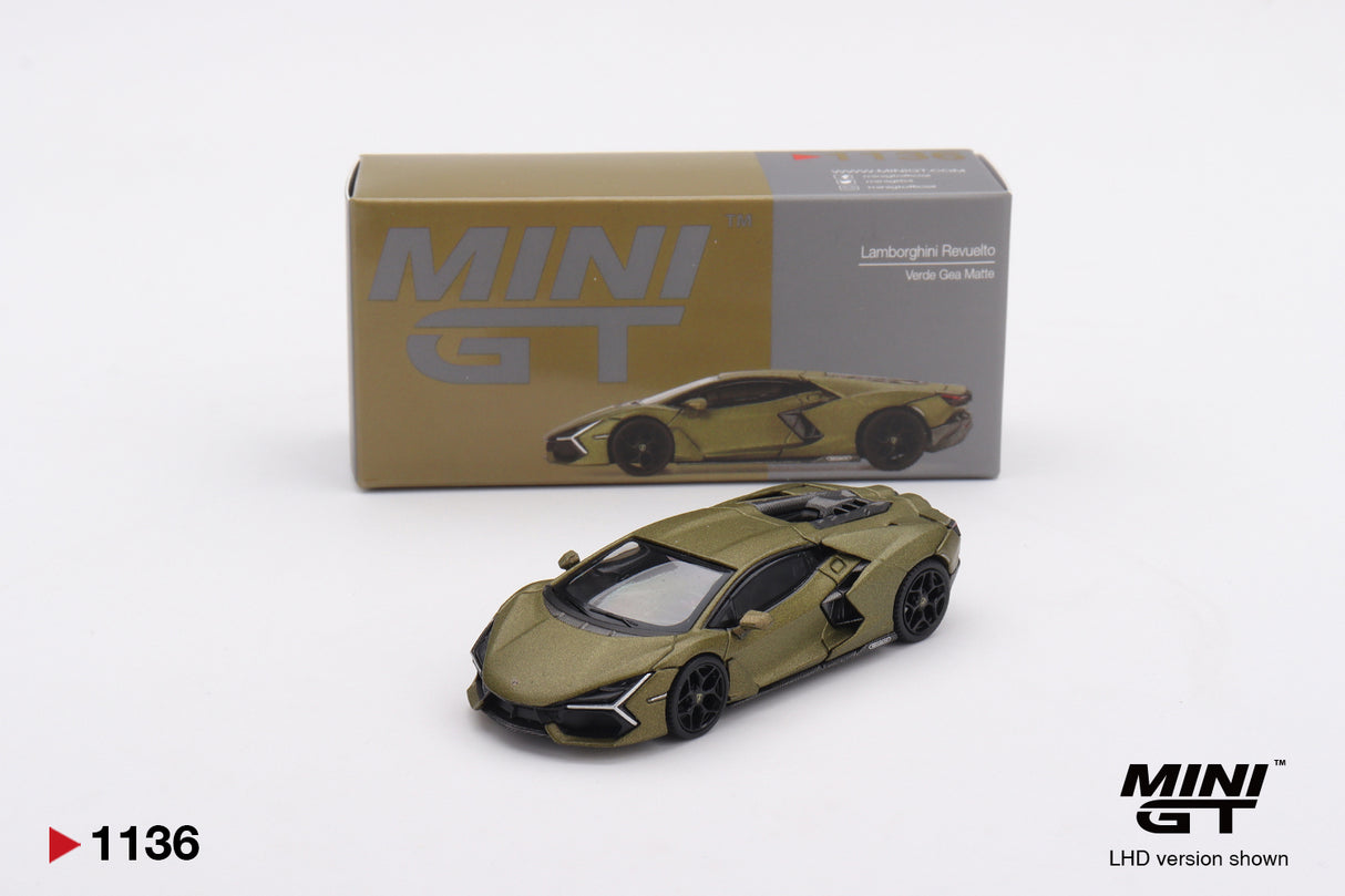 PRÉCOMMANDE 30.09.26 Lamborghini Revuelto Verde Gea mat MGT01136