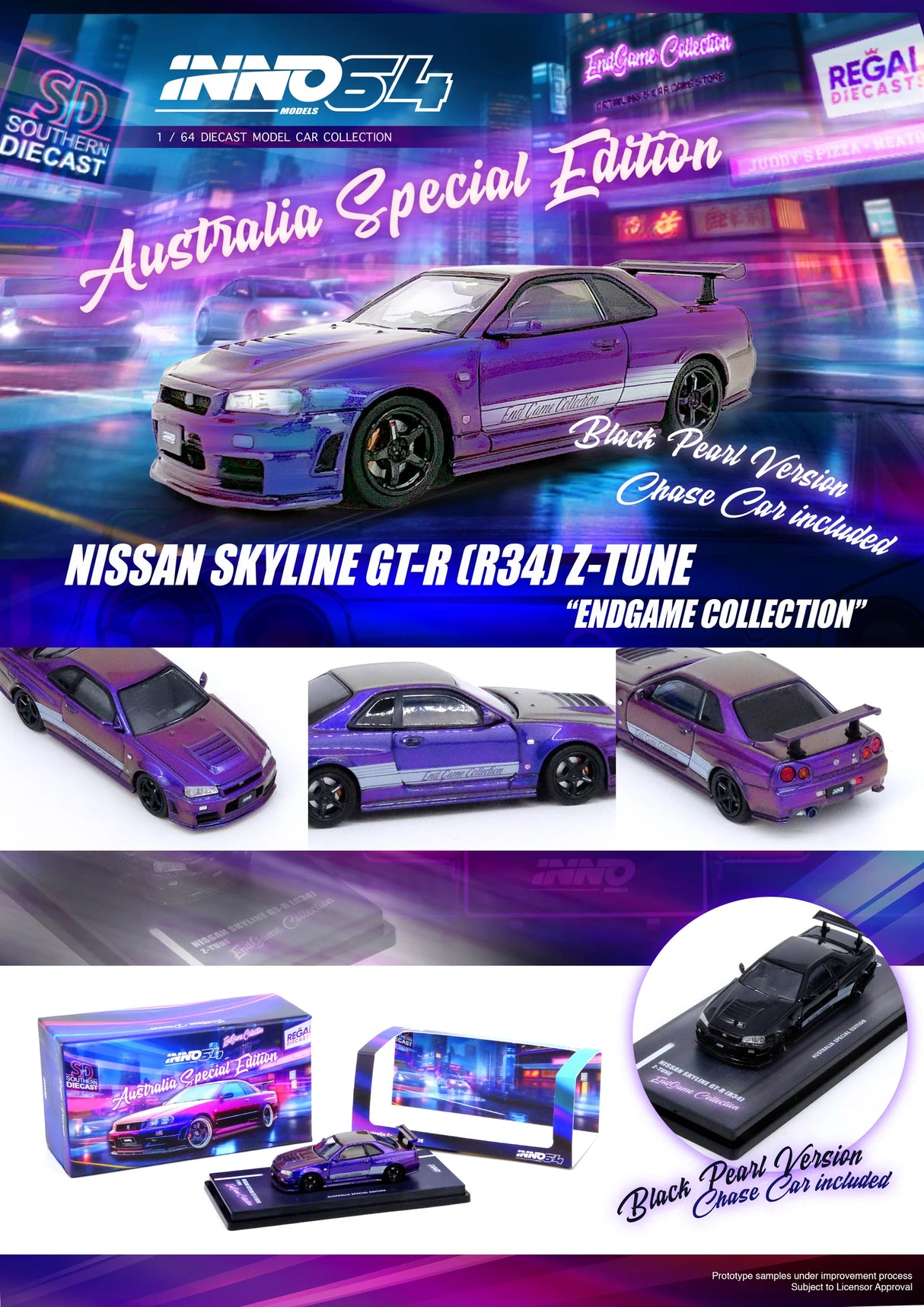 Nissan Skyline GTR R34 Z-Tune "ENDGAME" Australia Special Edition