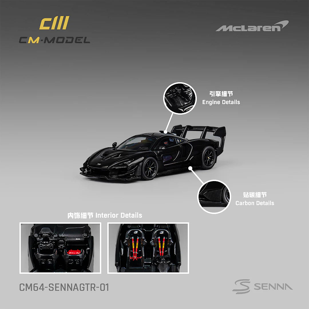 Mclaren Senna GTR Black