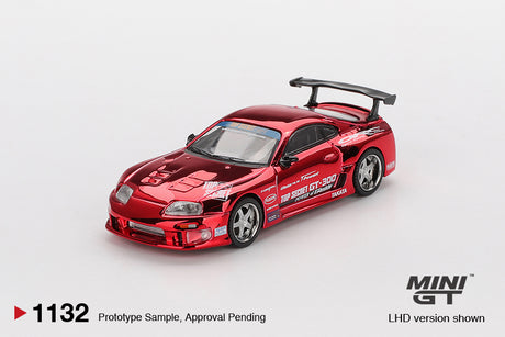 Précommande 17.08.26 Toyota Supra (A80) Top Secret GT-300 Top Secret Rouge Chrome MGT01132