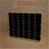 1:64 Vitrine 60x Cars Black Background