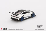 Porsche 911 (992) GT3 RS Weissach Package White with Indigo Blue MGT00853