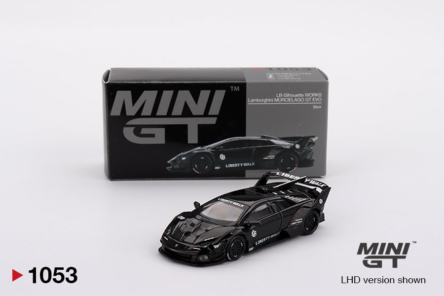 Lamborghini LB-Silhouette WORKS MURCIELAGO GT Evo Black MGT01053