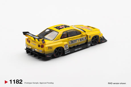 PREORDER 11.09.26 Nissan LB-ER34 Super Silhouette SKYLINE Sport Yellow MGT01182