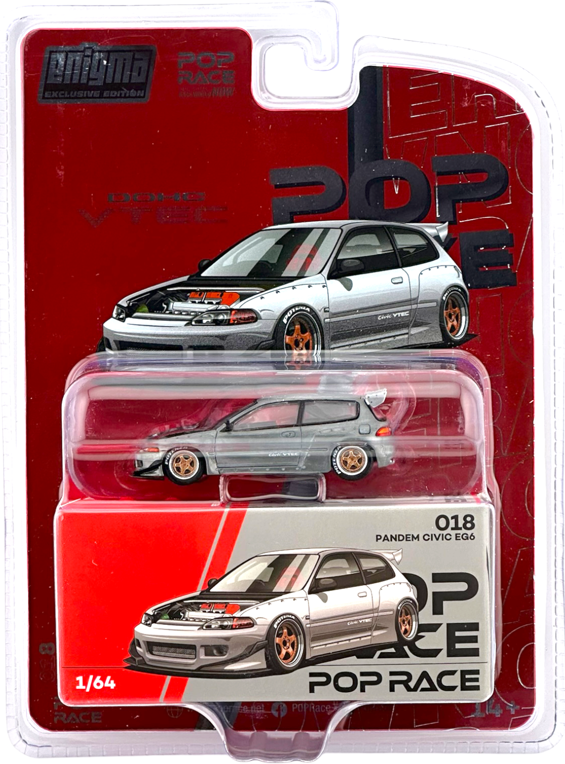 Honda Civic EG6 Pandem Raw Metal