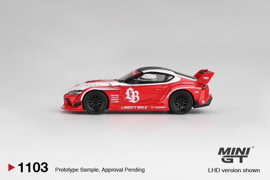 LB★WORKS Toyota GR Supra Rouge MGT01103