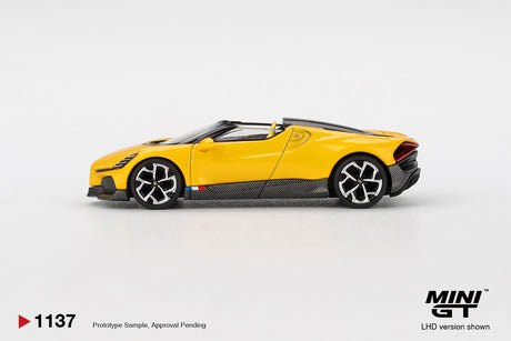 Bugatti W16 Mistral Yellow MGT01137