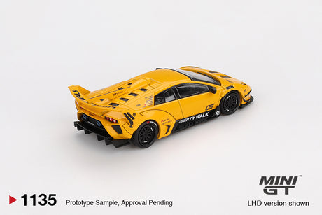 Lamborghini LB-Silhouette WORKS MURCIELAGO GT Evo Yellow MGT01135