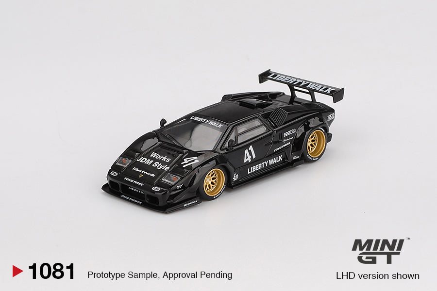 Lamborghini Countach LB-WORKS Black MGT01081
