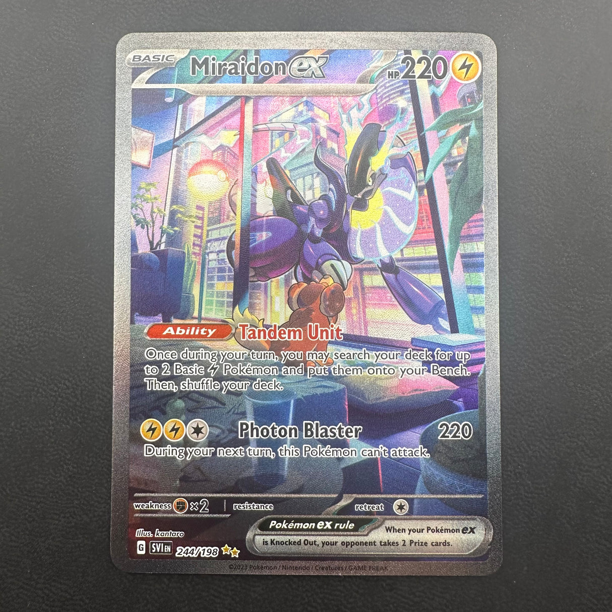 Miraidon ex 244/198 NM