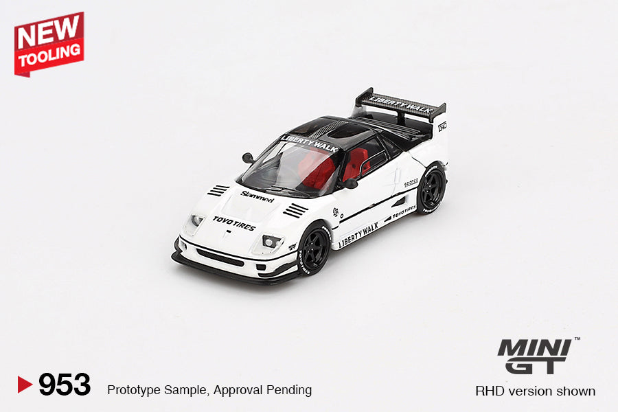 Mazda AZ-1 Liberty Walk LB40 White 2024 Tokyo Auto Salon MGT00953