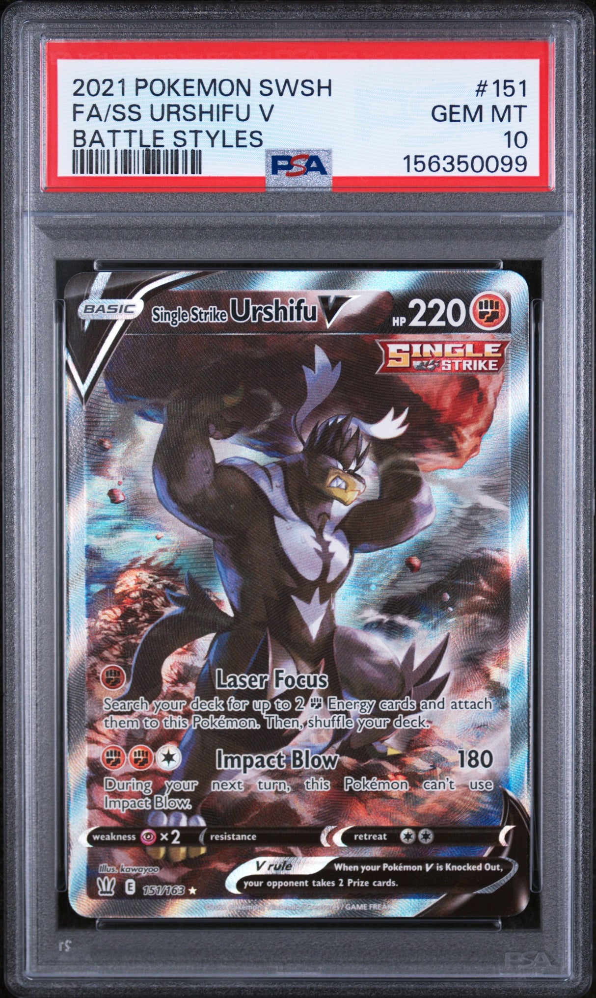 PSA 10 | Urshifu V 151/163