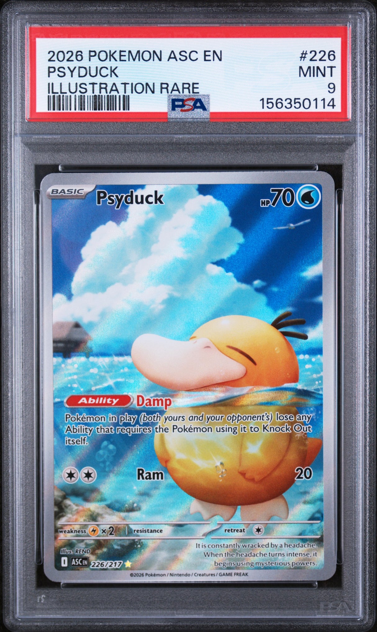 PSA 9 | Psyduck 226/217