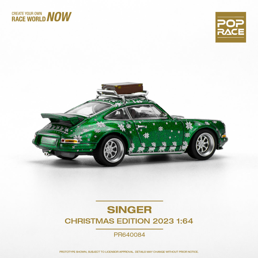 Porsche Singer 2023 Christmas Edition Green Metallic