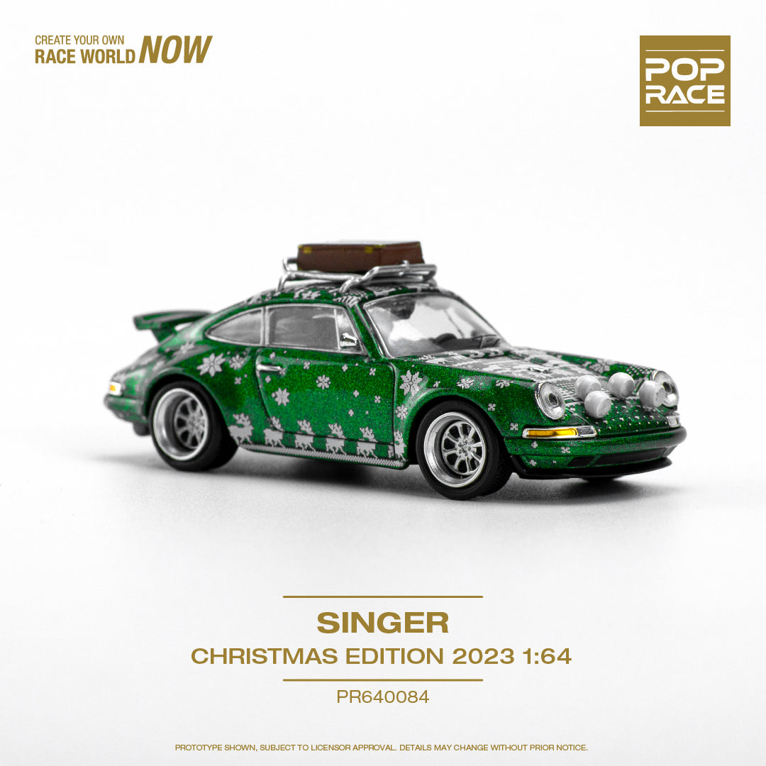 Porsche Singer 2023 Christmas Edition Green Metallic