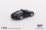 Porsche 911 Targa 4S Gentian Blue Metallic #412