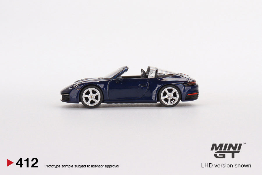 Porsche 911 Targa 4S Gentian Blue Metallic #412