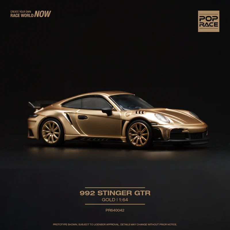 Porsche 992 Stinger GTR Gold