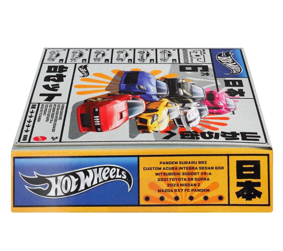 Japanese Import Themed 6 Pack