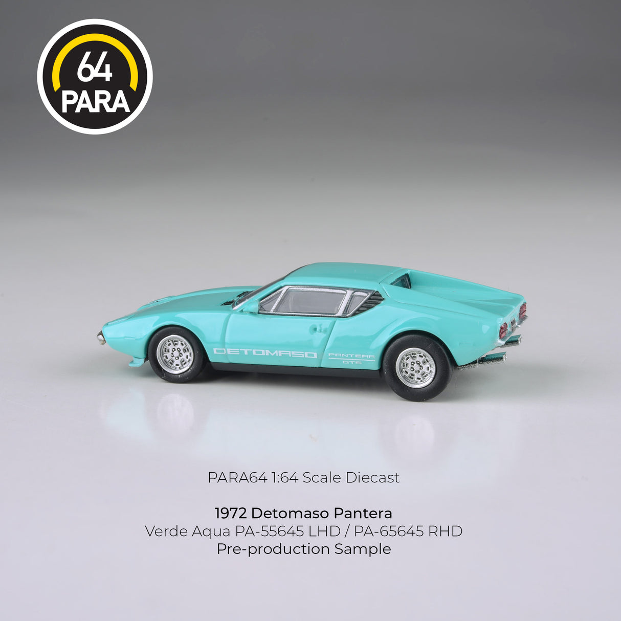 De Tomaso Pantera 1972 Verde Acqua