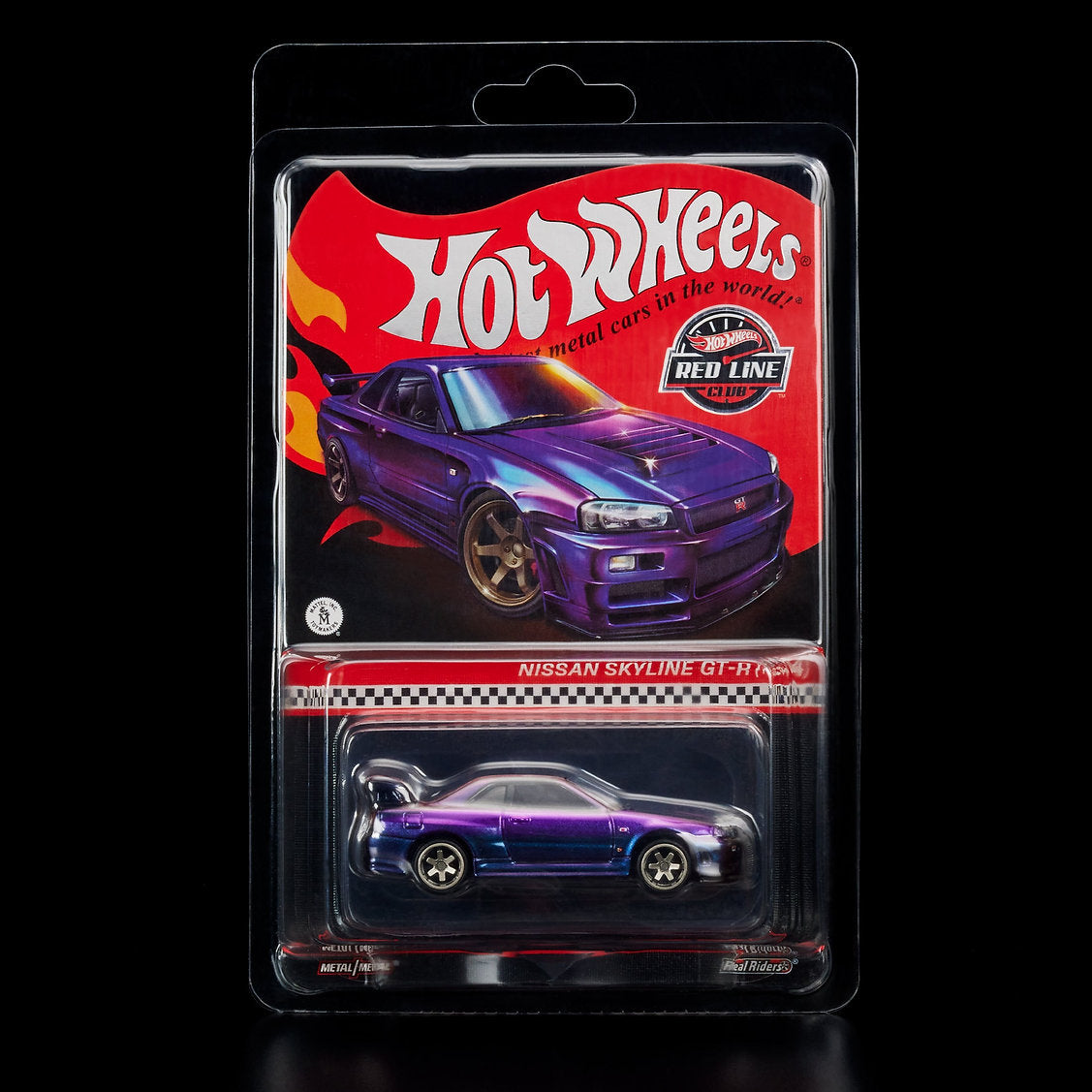 RLC Nissan Skyline GT-R R34 Spectraflame Purple