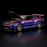 RLC Nissan Skyline GT-R R34 Spectraflame Purple