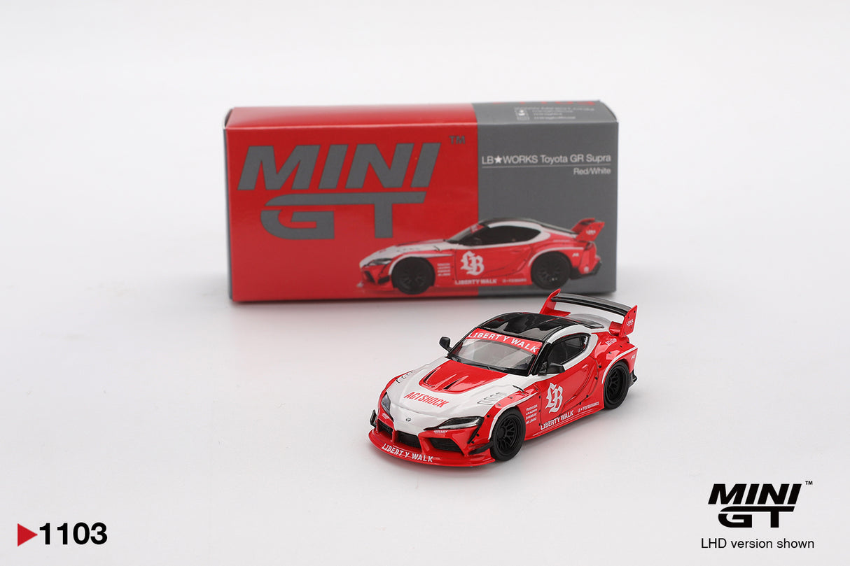 LB★WORKS Toyota GR Supra Rouge MGT01103