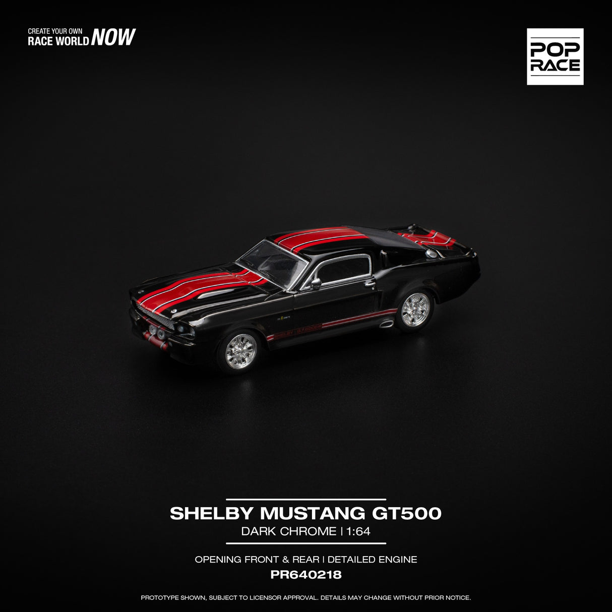 Shelby Mustang GT500 Dark Chrome