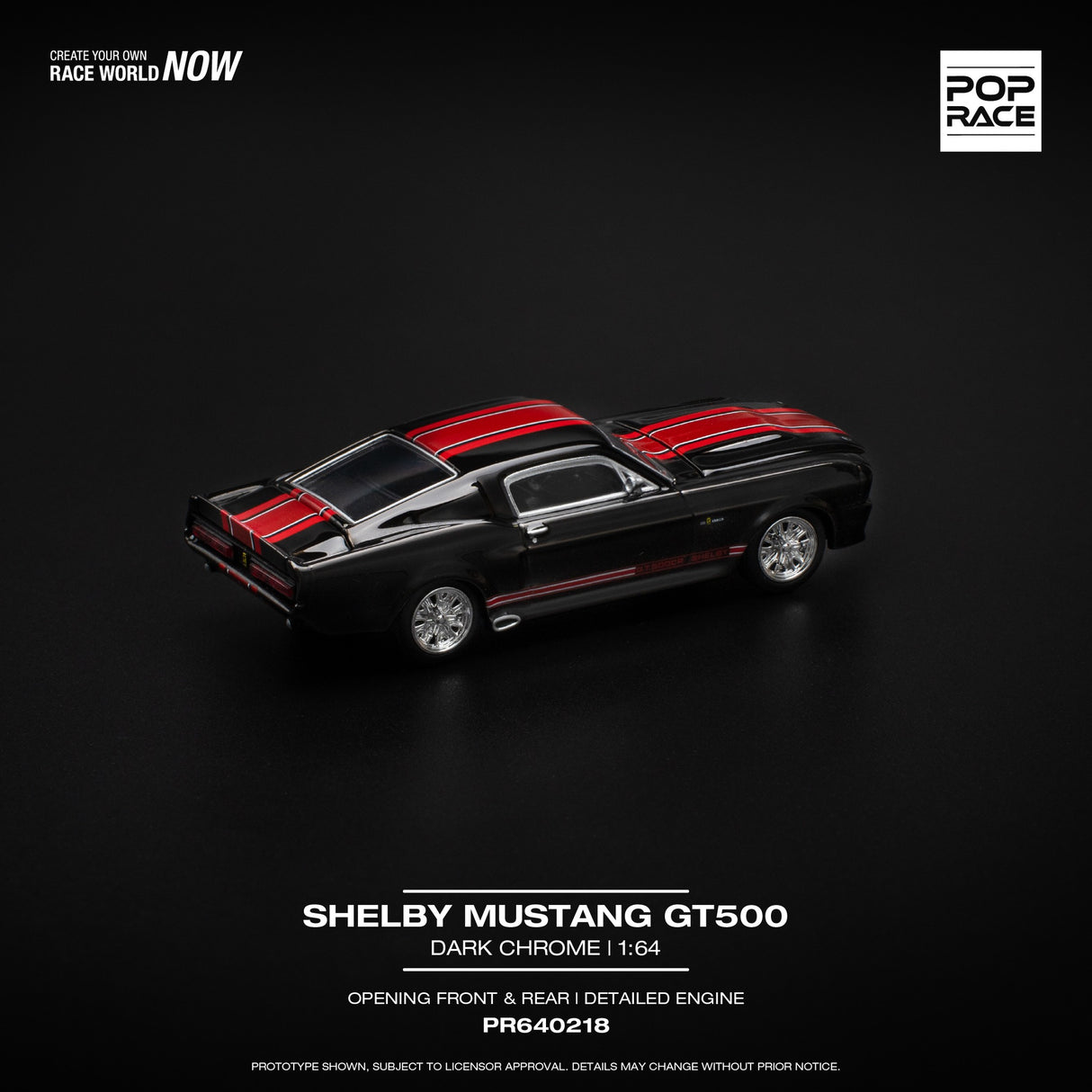 Shelby Mustang GT500 Dark Chrome