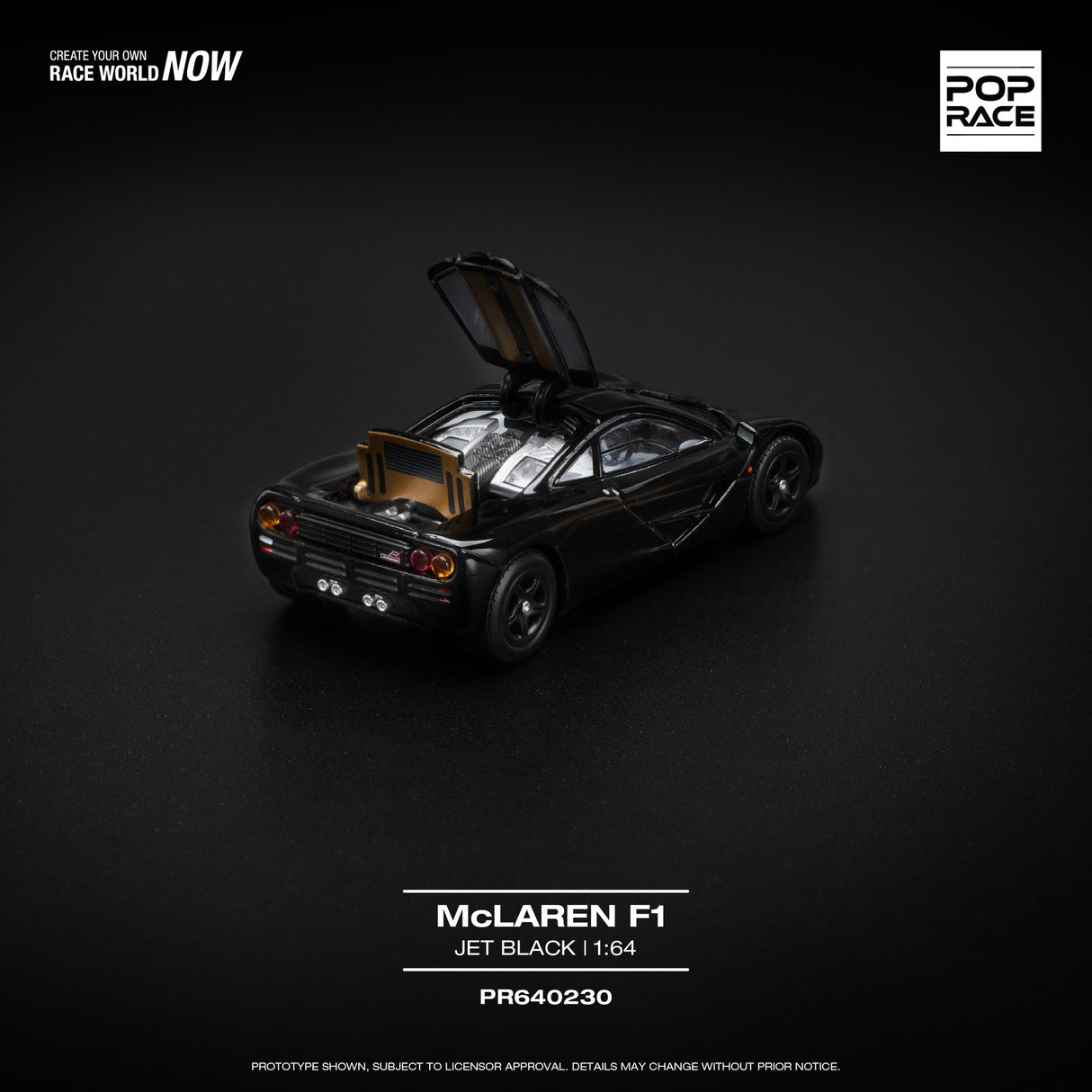 McLaren F1 Jet Black