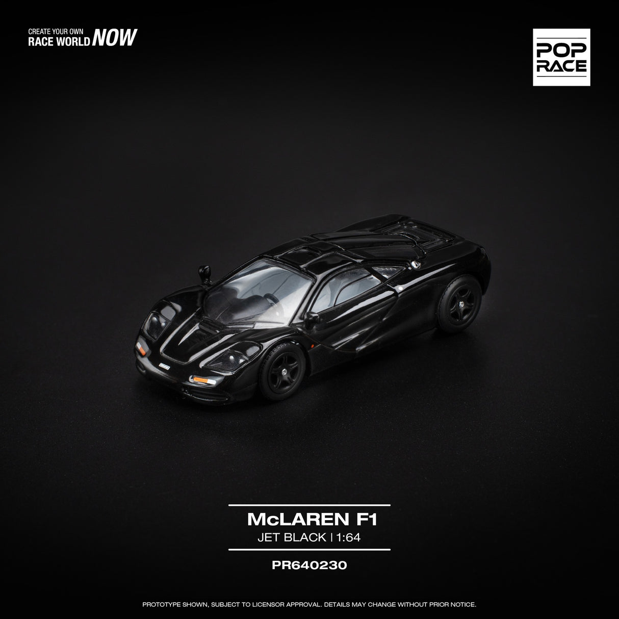 McLaren F1 Jet Black