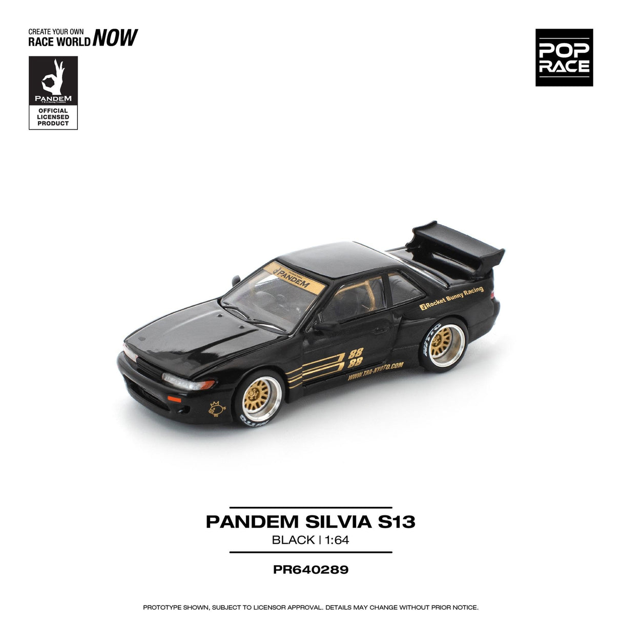 Nissan Silvia S13 Pandem Black