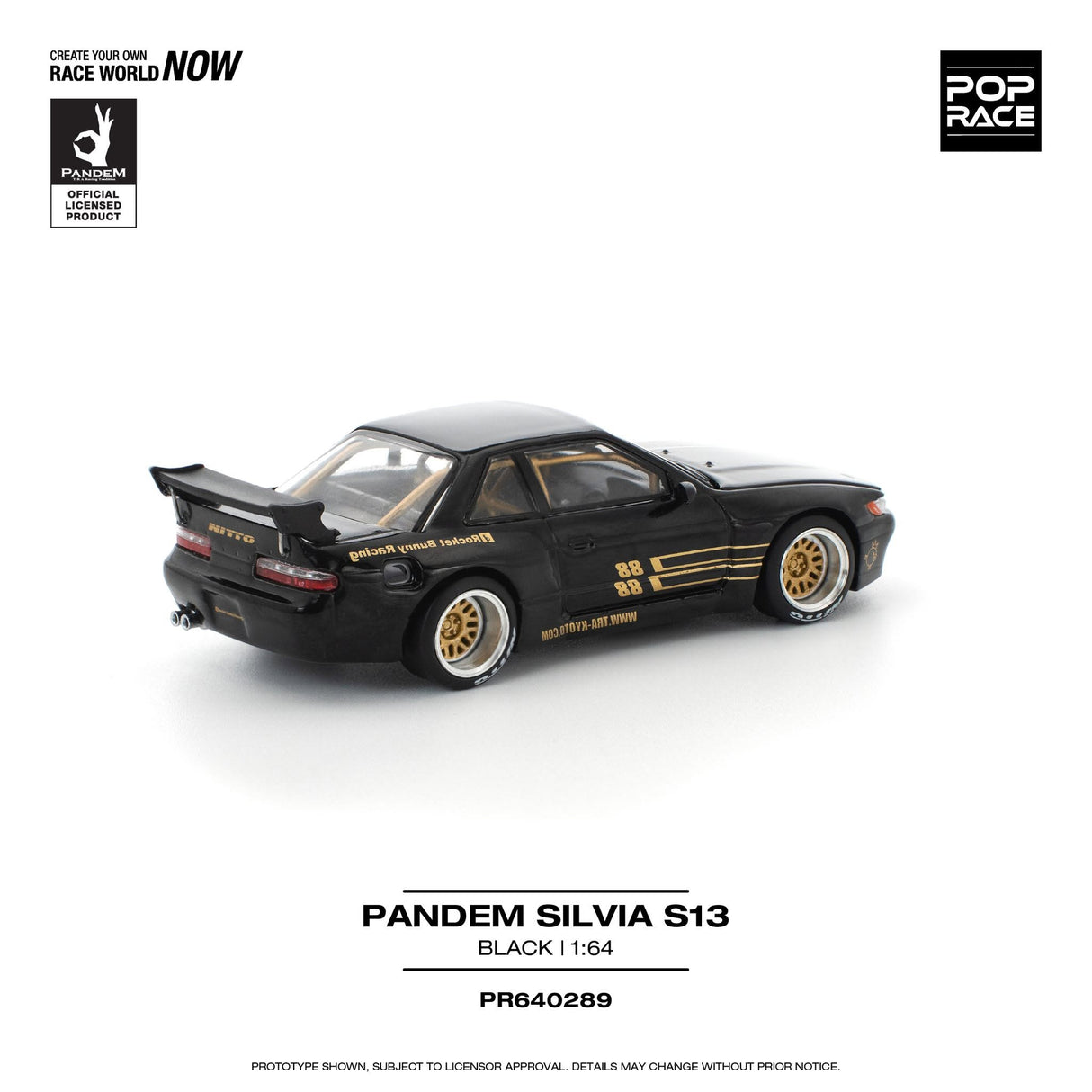 Nissan Silvia S13 Pandem Black