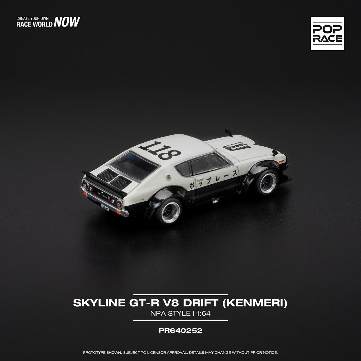 Nissan Skyline GT-R KPGC110 Kenmeri Style NPA