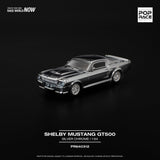 Shelby Mustang GT500 Chrome argenté