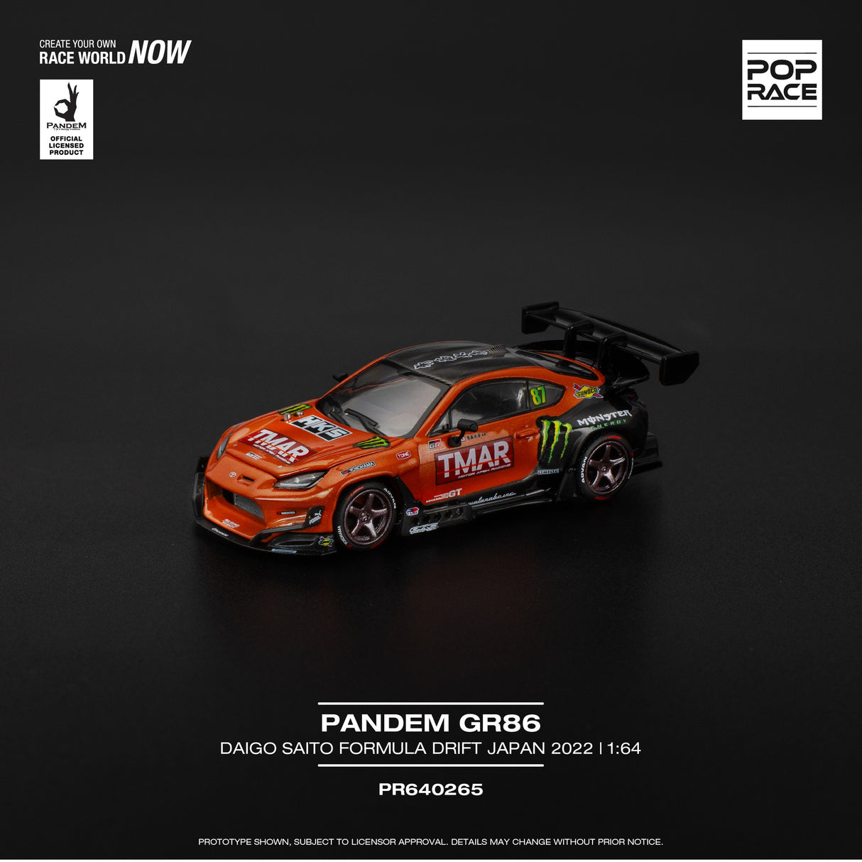 Toyota GR 86 Pandem Daigo Saito FDJ 2022