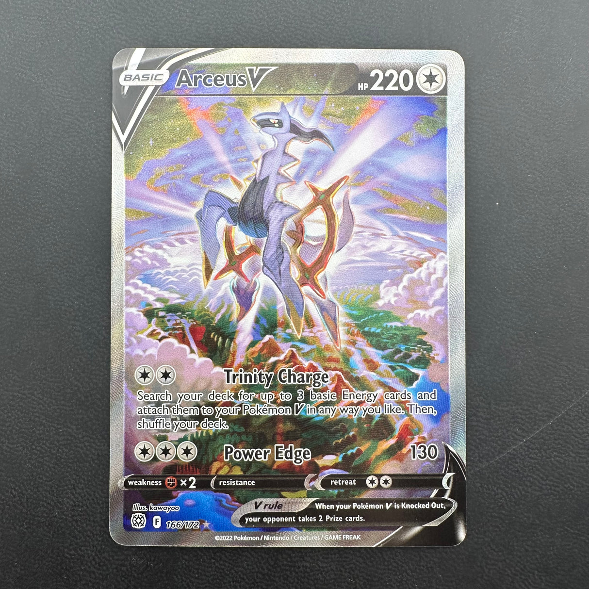 Arceus V 166/172 NM