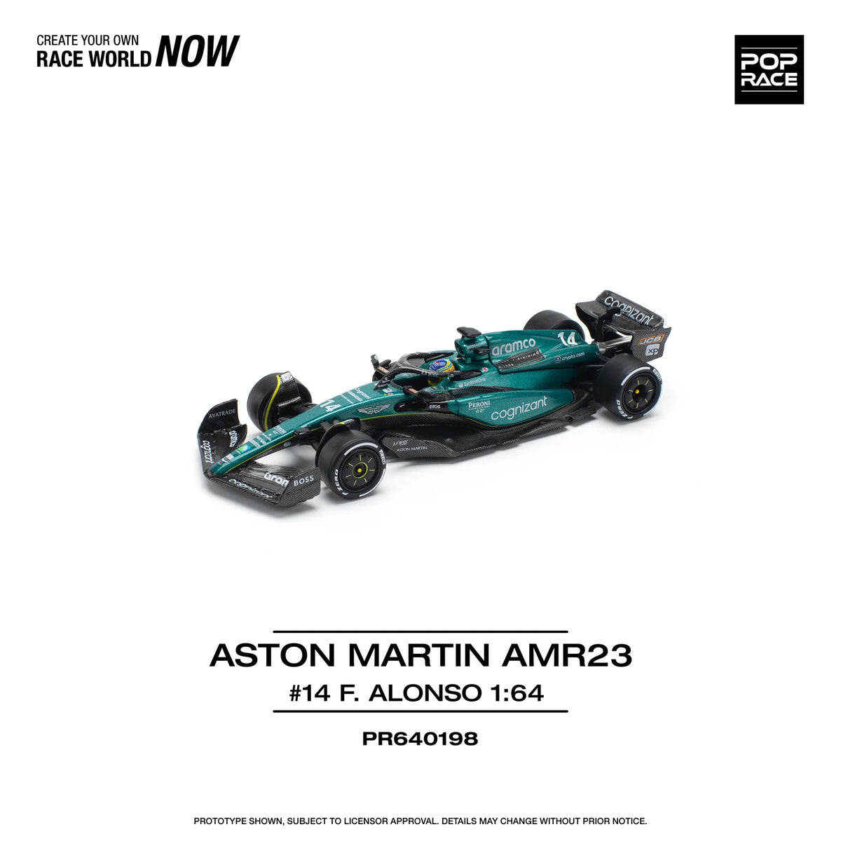 Aston Martin AMR23 F1 #14 Fernando Alonso