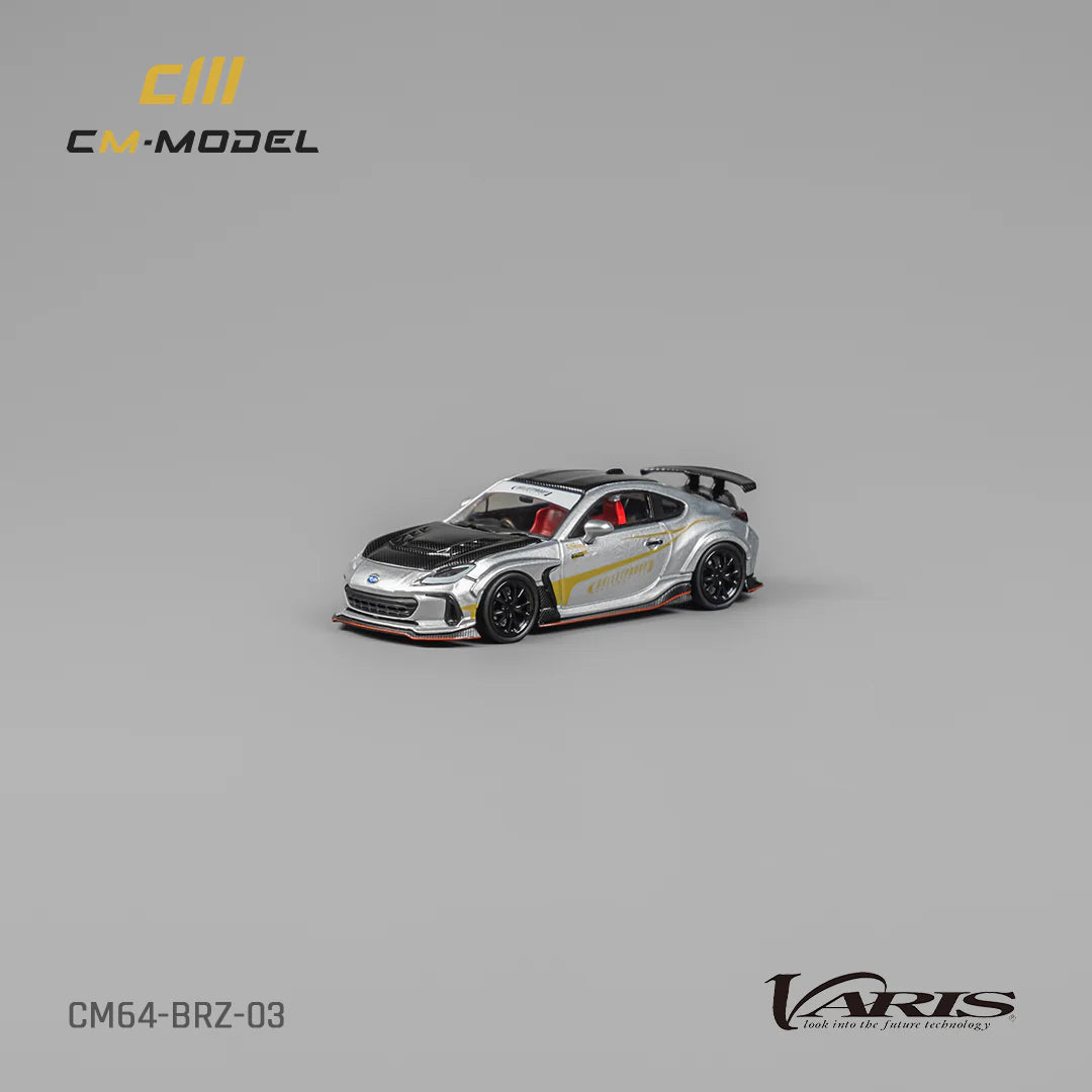 Subaru BRZ Varis Arising-1 Silver