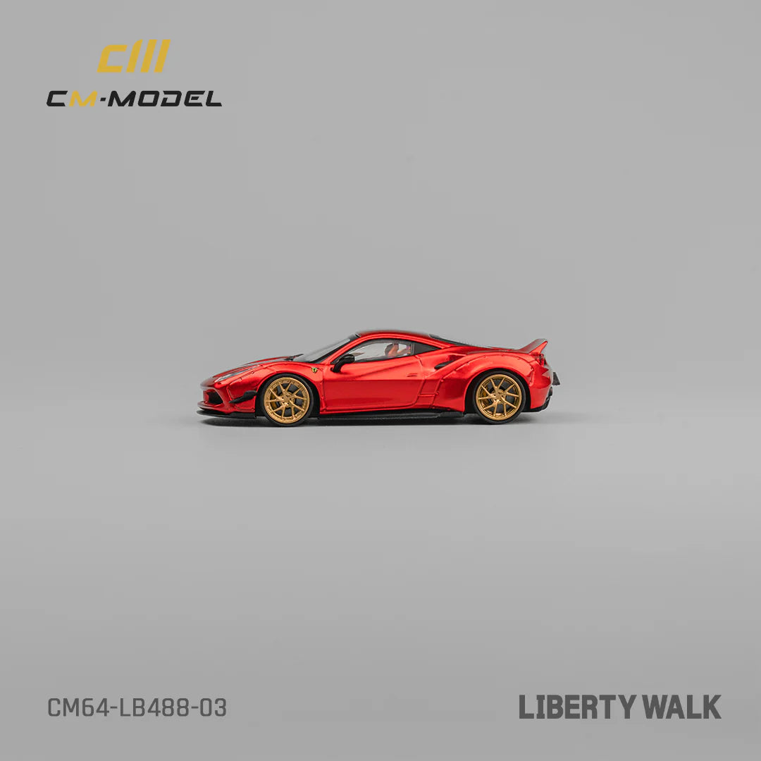 Ferrari LBWK F488 Metallic Red