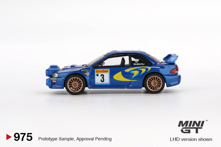 Subaru Impreza WRC98 1998 Rally Monte-Carlo 3rd Place #3 MGT00975 (Blister Version)