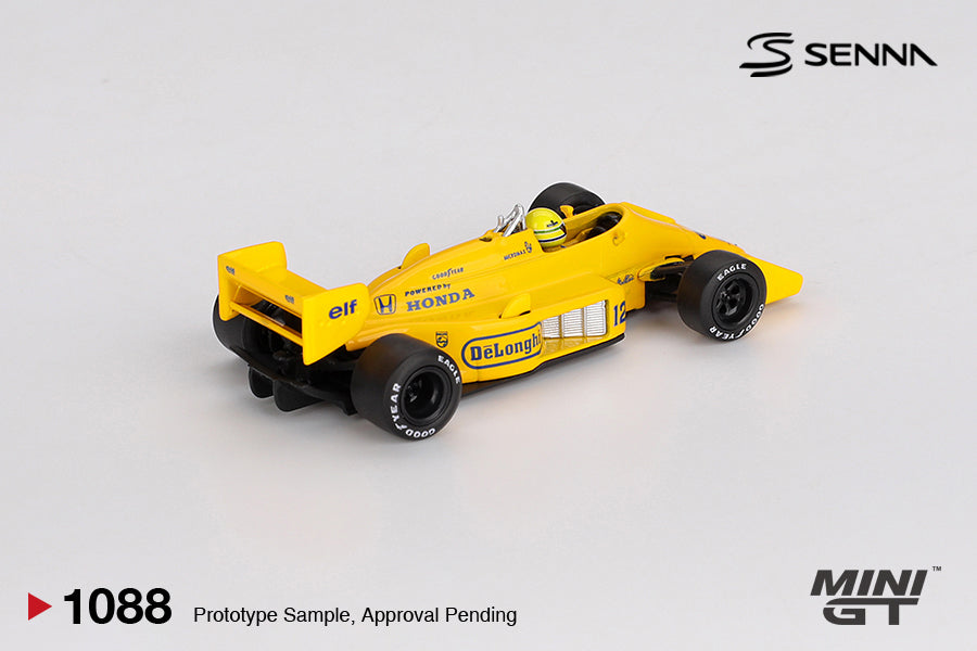 Preordine 17.08.26 Lotus 99T #12 Ayrton Senna 1987 Vincitore GP di Monaco MGT01088