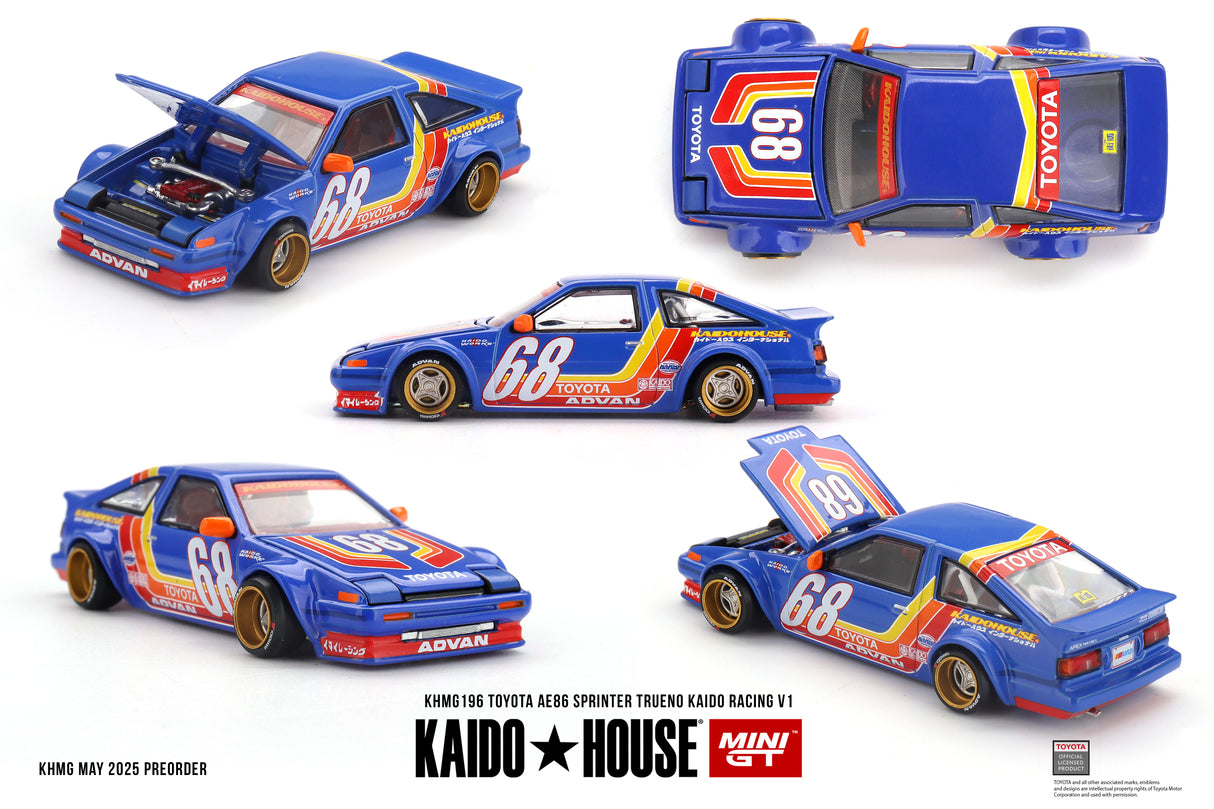 (Preorder) Toyota AE86 Sprinter Trueno Kaido Racing V1 KHMG196