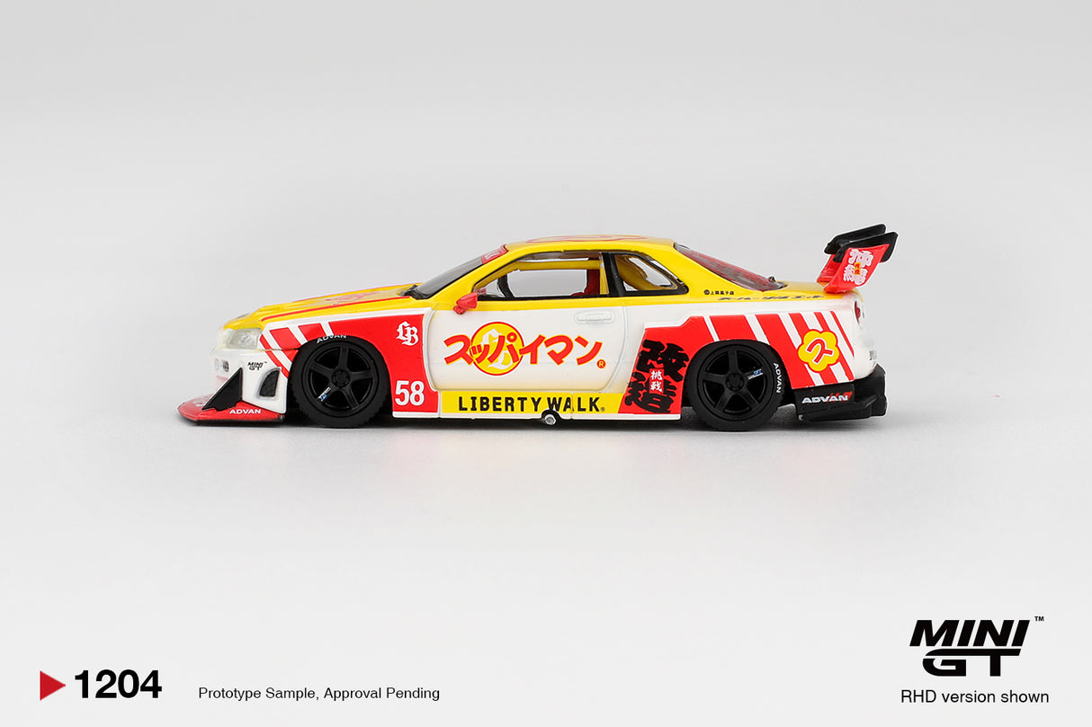 PREORDER 11.09.26 Nissan LB-ER34 Super Silhouette SKYLINE Suppaiman Okinawa MGT01204
