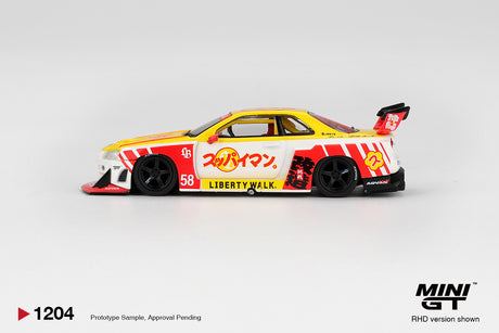 PREORDER 11.09.26 Nissan LB-ER34 Super Silhouette SKYLINE Suppaiman Okinawa MGT01204