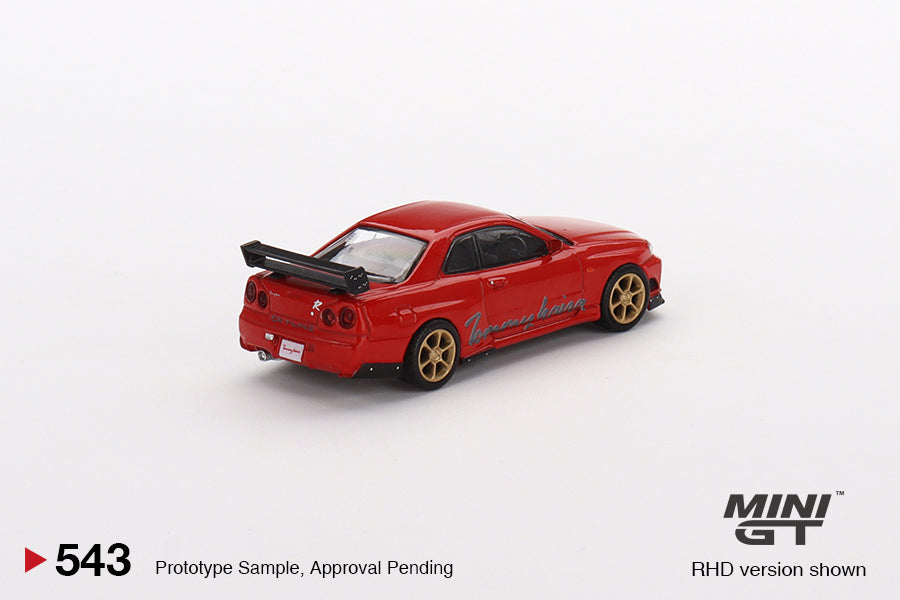 Nissan GT-R (R34) Tommykaira R-z Red